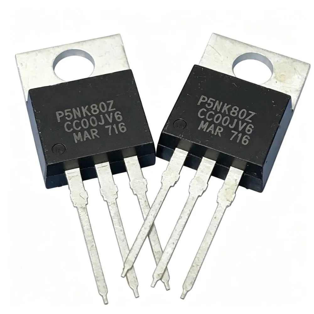 5PCS FQP13N50 FQP27N25 FQP7N80 IRG4BC30S P5NK80Z TK80E06K3A TO-220