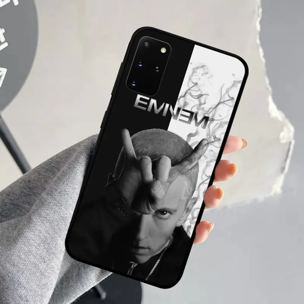 Rapper Eminem Phone Case For Samsung S 9 10 20 21 22 23 30 23plus lite Ultra FE S10lite Fundas