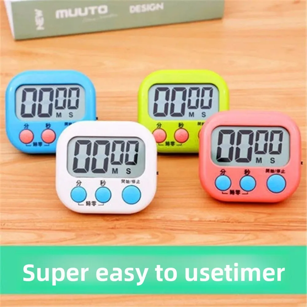 مؤقت البيض للأطفال، ساعة منبه، مؤقت بومودورو لدراسة الأدوات، أدوات المطبخ الرقمية البصرية، بار الطعام، حديقة المنزل #1