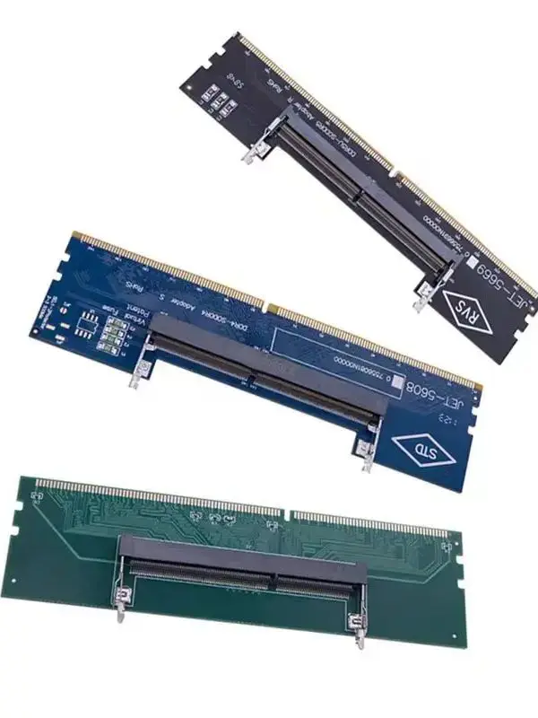 DDR3 DDR4 DDR5 Laptop-zu-Desktop-Speicheradapterkarte SO-DIMM zu PC DIMM-Karte Mini-Speicherstick RAM-Verbindungsadapter – Detail 1