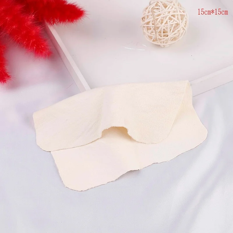 Natural Chamois Free Shape Clean Genuine Leather Cloth Car Auto Home Motorcycle Wash Care Quick Dry Wash Towel Super Absorbent