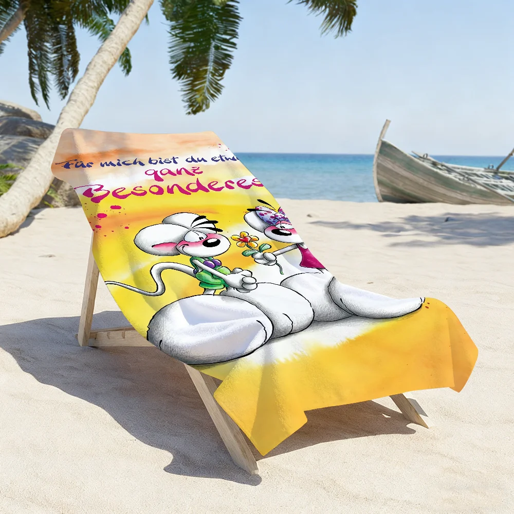 D-Diddl-S Niedliches Cartoon-H – Pilates Yoga Towel Bewertung und Preis