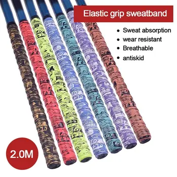 Verdikte Hengel Zweetband Anti Slip Gradiënt Kleurrijke Racket Grip Tape Badminton Racket Grip Tape Tennis Racket