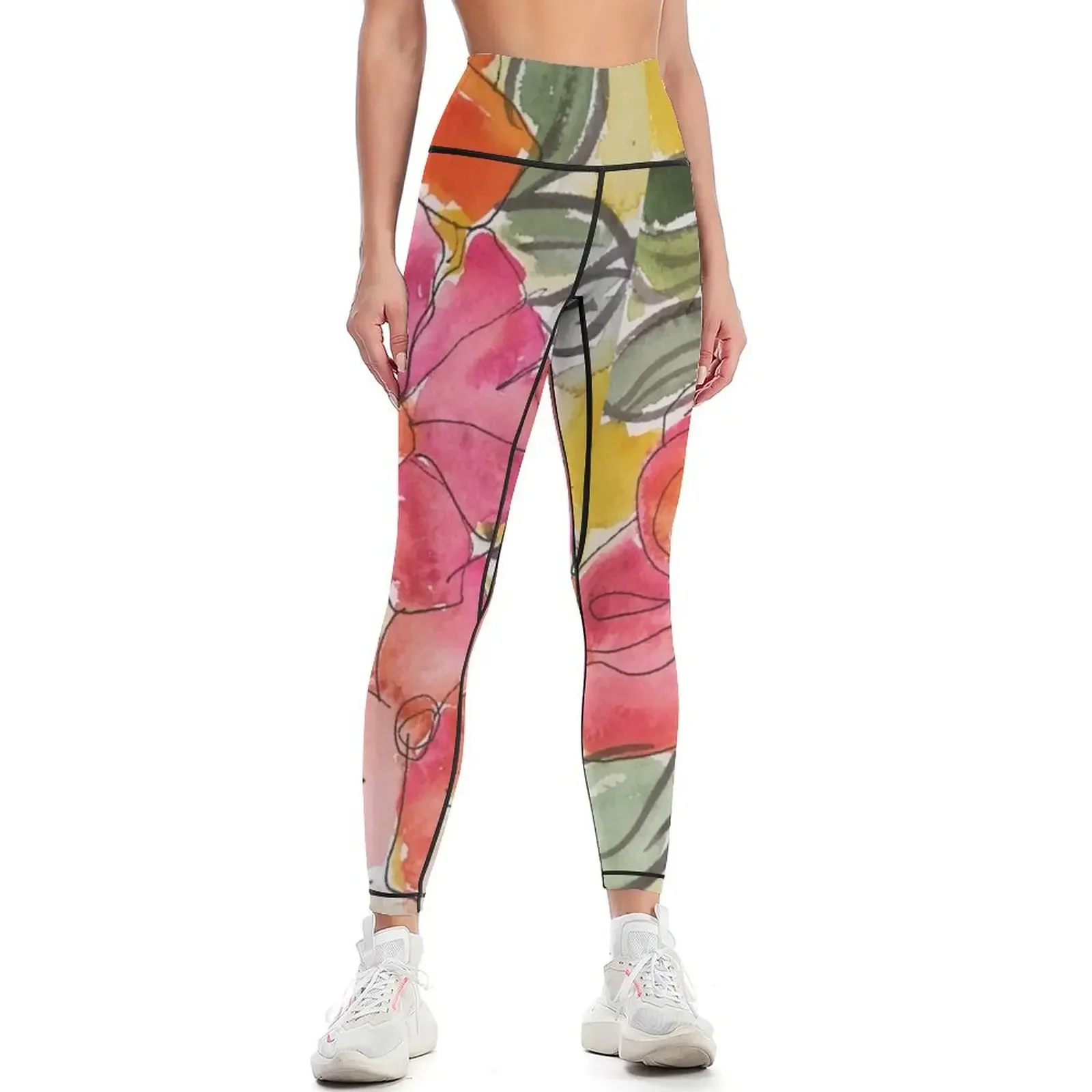 

BrightFlowers Leggings Women's sportswear Women's push up Clothing fitness sport legging Womens Leggings