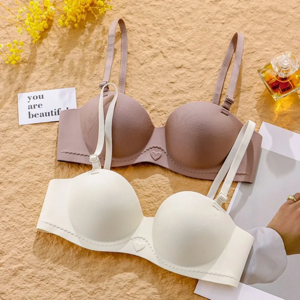 حمالة صدر رفيعة لاسلكية مثيرة بدون خياطة مريحة، حمالة صدر مضادة للترهل من الخلف، حمالات صدر تنعيم للنساء والفتيات