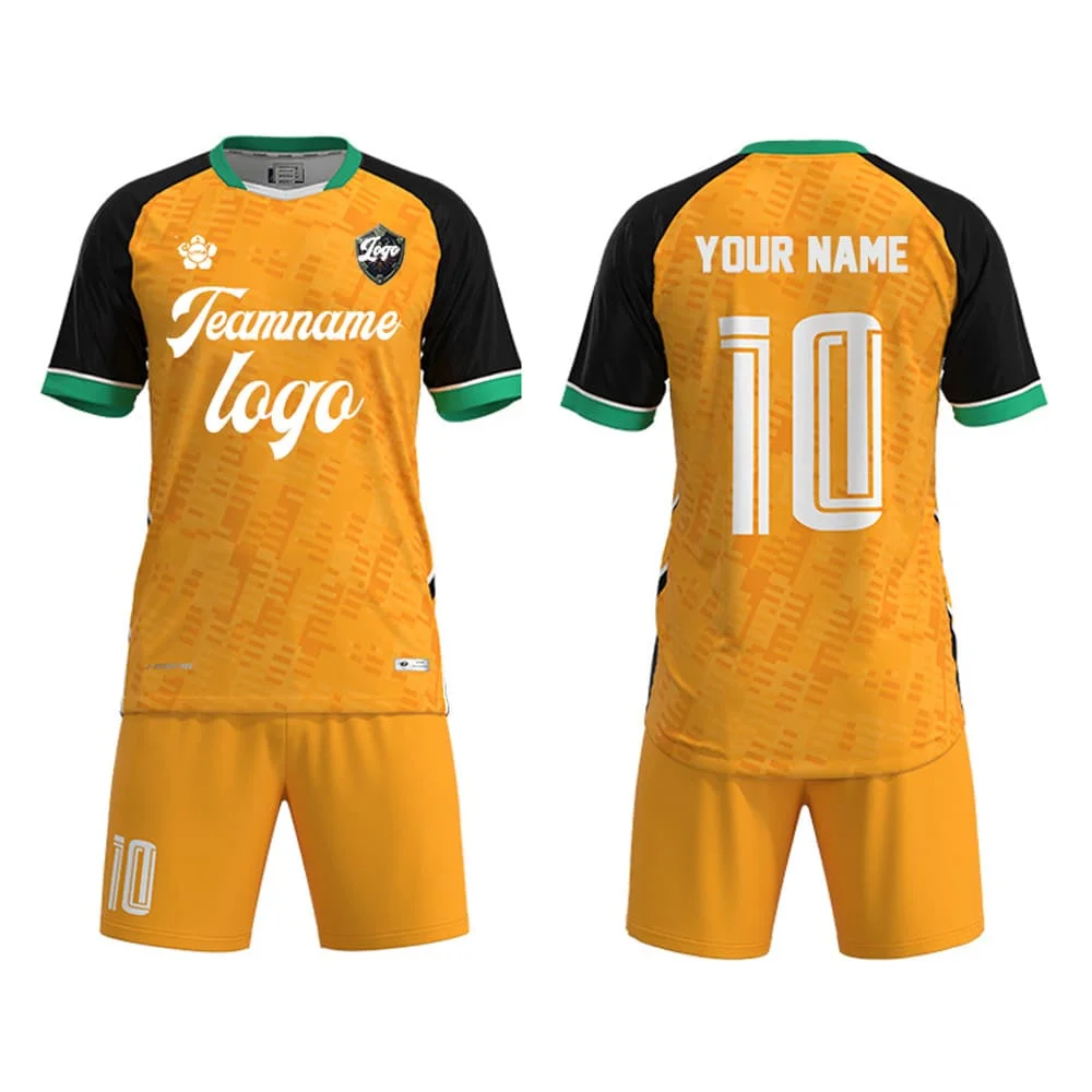 Camisa de futebol personalizado manga curta treinamento de jogo ao ar livre roupas esportivas adulto estudante da juventude terno da equipe de futebol