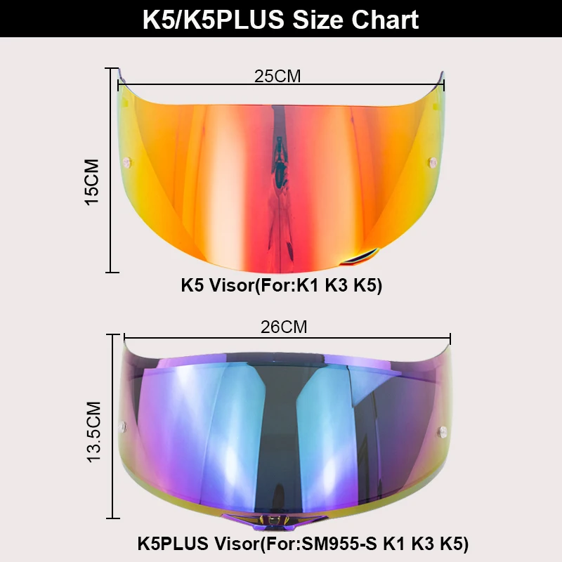 Soman Motorrad Helm Visiere für k1 k1s k5 k3sv SM955-S Moto Helme Visier Linse Schild Brille Zubehör Para Casco Casque