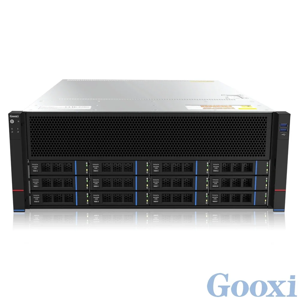 نظام خادم 4U 5 GPU يعتمد على منصة Whitley