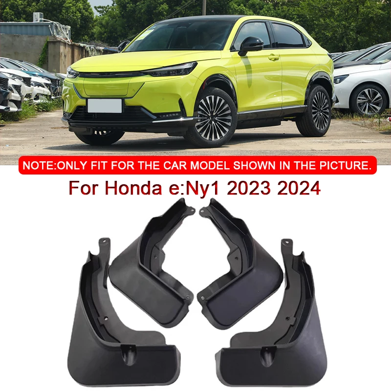 

Car Styling For Honda e:Ny1 eNy1 2023 2024 ABS Car Mud Flaps Splash Guard Mudguards MudFlaps Front Rear Fender Auto Accessories