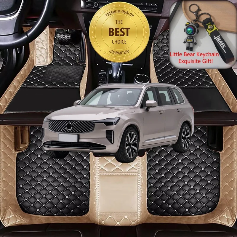 

Customized Fit for Volvo XC90 2002-2026 Car Floor Mats Car Accessories Tailored Auto Carpet Liner Mats Left/Right-hand Drive