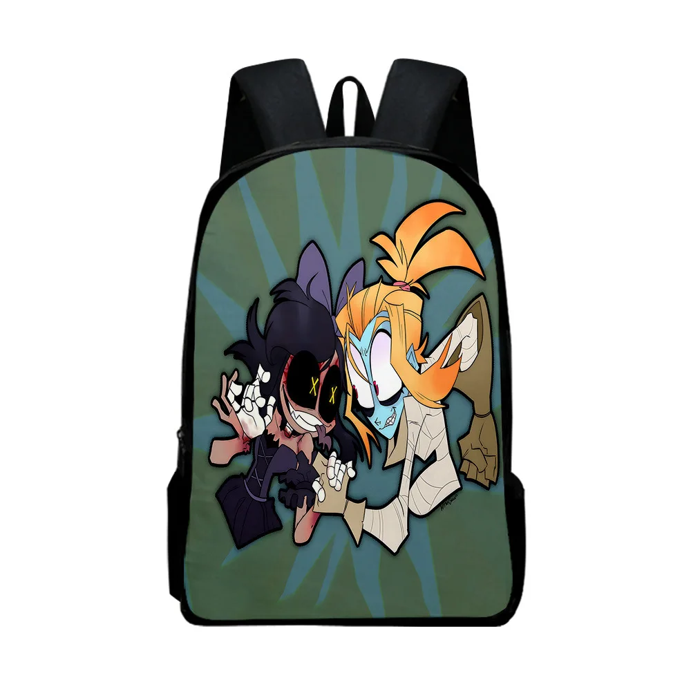 3D New Gas Light District The Gaslight District Backpack Student Backpack Large Capacity