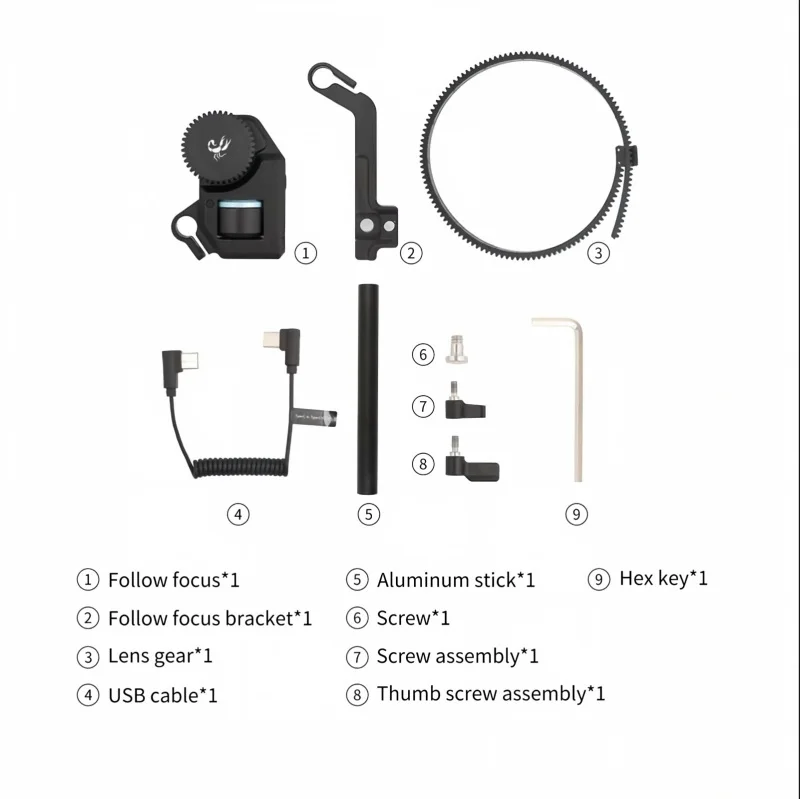 FeiyuTech SCORP C/C2/2/3用フォローフォーカス