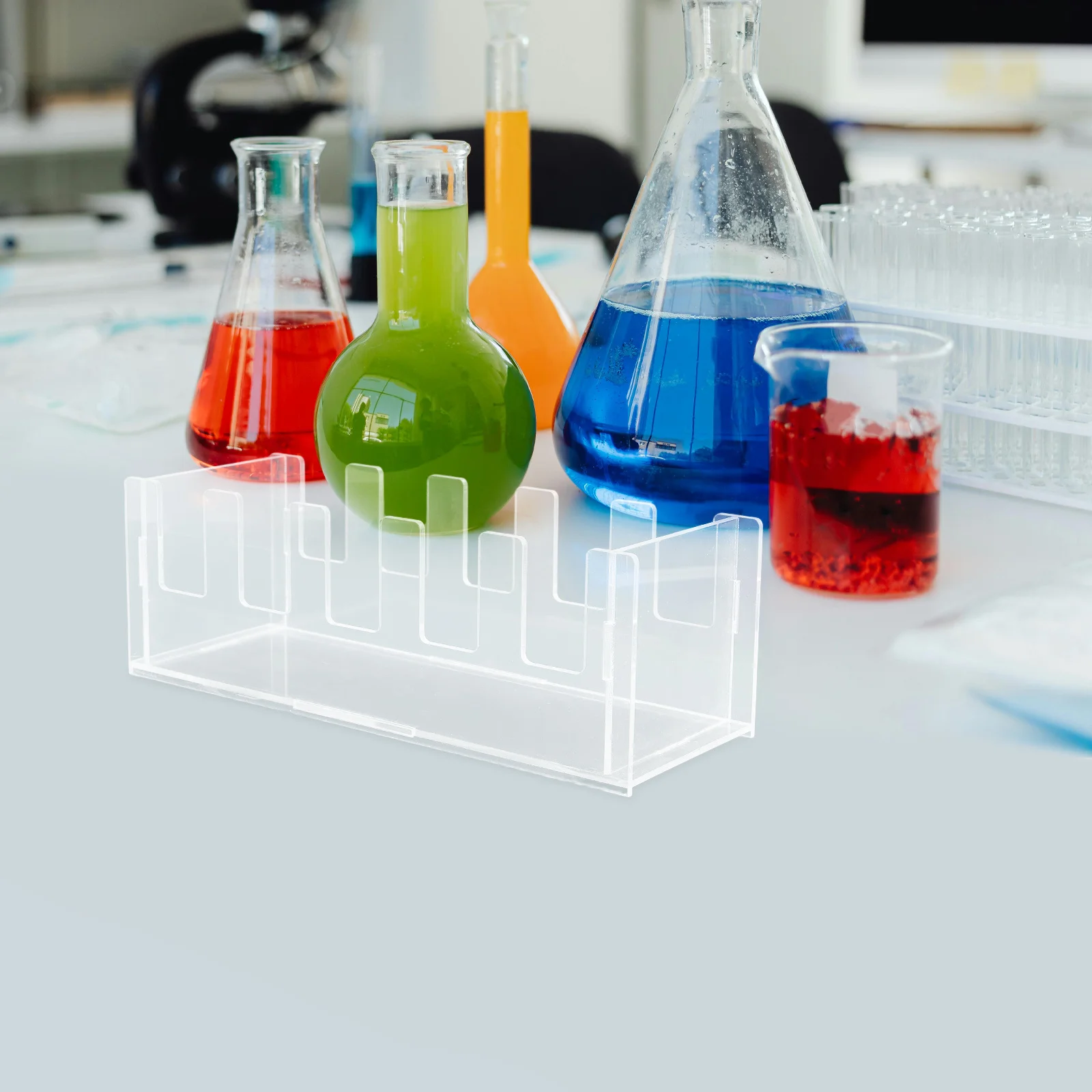 

Laboratory Glassware Drying Rack Storage 90mm Petri Dish Holder Stand