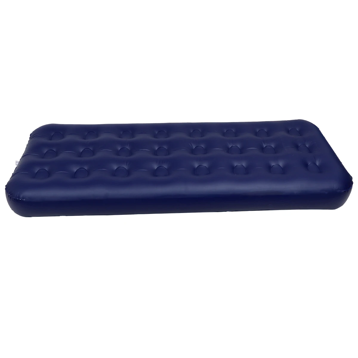 

Single Air Mattress Inflatable Sleeping Pad Portable Foldable Camping Cushion Beach Outdoor Blow Up Durable PVC Flocking Fabric