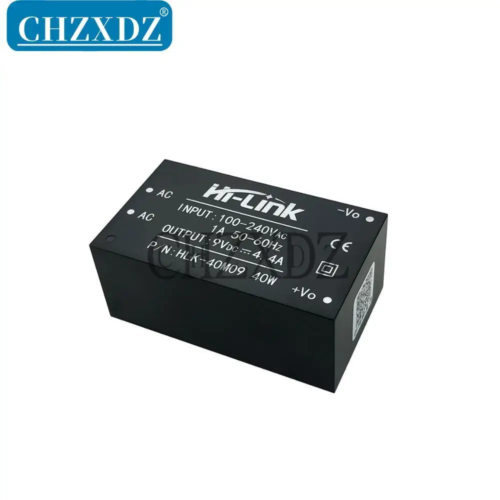 HLK-40M09/40M12/40M15/40M24 AC/DC 40W power module input voltage 85-265VAC isolated stabilized single output 9/12/15/24V