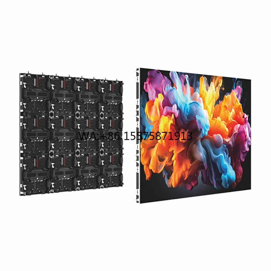 

Шкаф 500x500/500x1000 P2.5 P3.91 Внутренняя и наружная установка tion Rental Светодиодный экран Дисплей и Светодиодная видеостенная панель Сценический светодиодный дисплей y