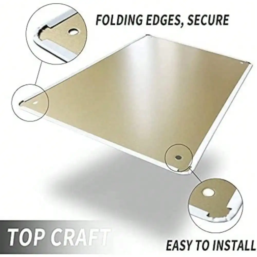 Metalowe tabliczki vintage 20x30 cm rustykalny wystrój ścienny z motywem ciasta truskawkowego