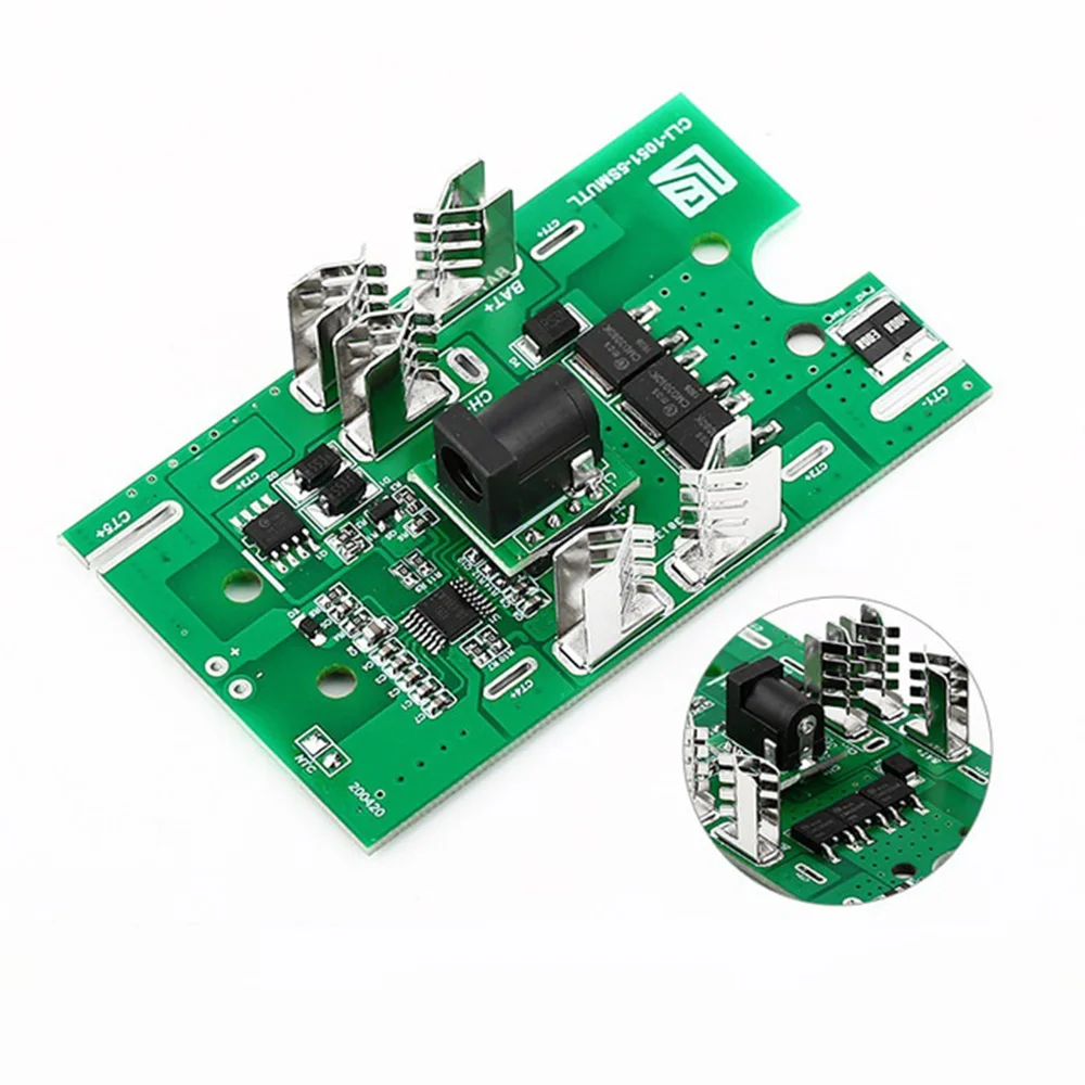 5S 21V 40A Li-Ion Lithium Battery Pack Charging Protection Board BMS Charger Protection Board for Makita