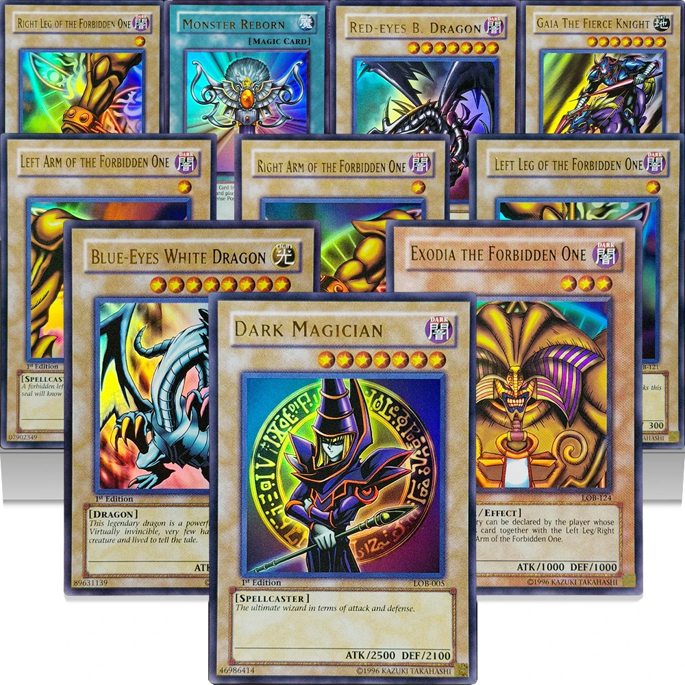 Yu-Gi-Oh! Legends of Blue Eyes White Dragon Game card Blue-Eyes White Dragon Dark Magician Gaia the Fierce Knight Monster Reborn