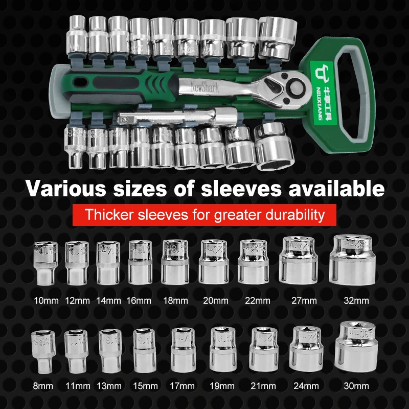 Drive Socket Set 1/4