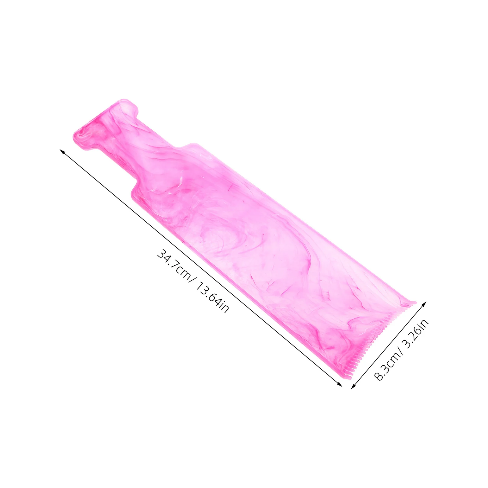 Kolorowanka do włosów, grzebień do pasemek, narzędzia do farbowania włosów w salonie i w domu, plastikowy zestaw do stylizacji i pielęgnacji włosów.