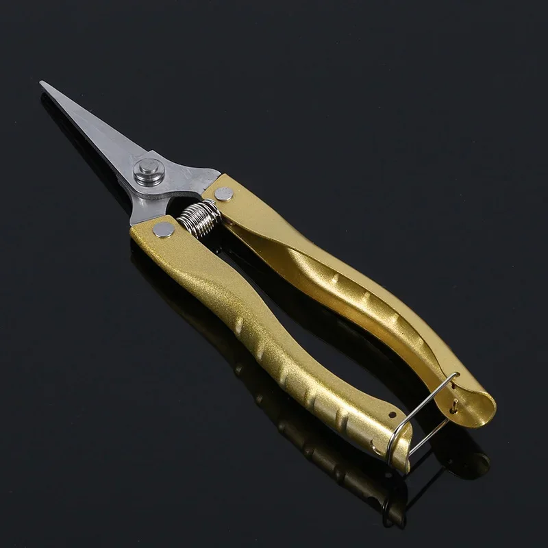 

Stainless Steel Pruning Scissors Gardening Scissors Household Fruit Picking Grape Scissors Garden Branch Pruning Tools