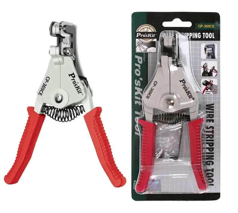 

Proskit automatic wire stripping pliers CP-369CE wire stripping wire pulling pliers electrician tool square