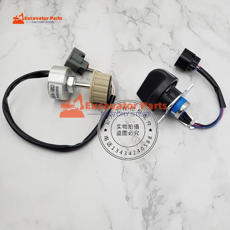 For Xiagong 808 815 822 longking Lovo l60 85 150 220 Throttle knob gear switch Excavator Parts