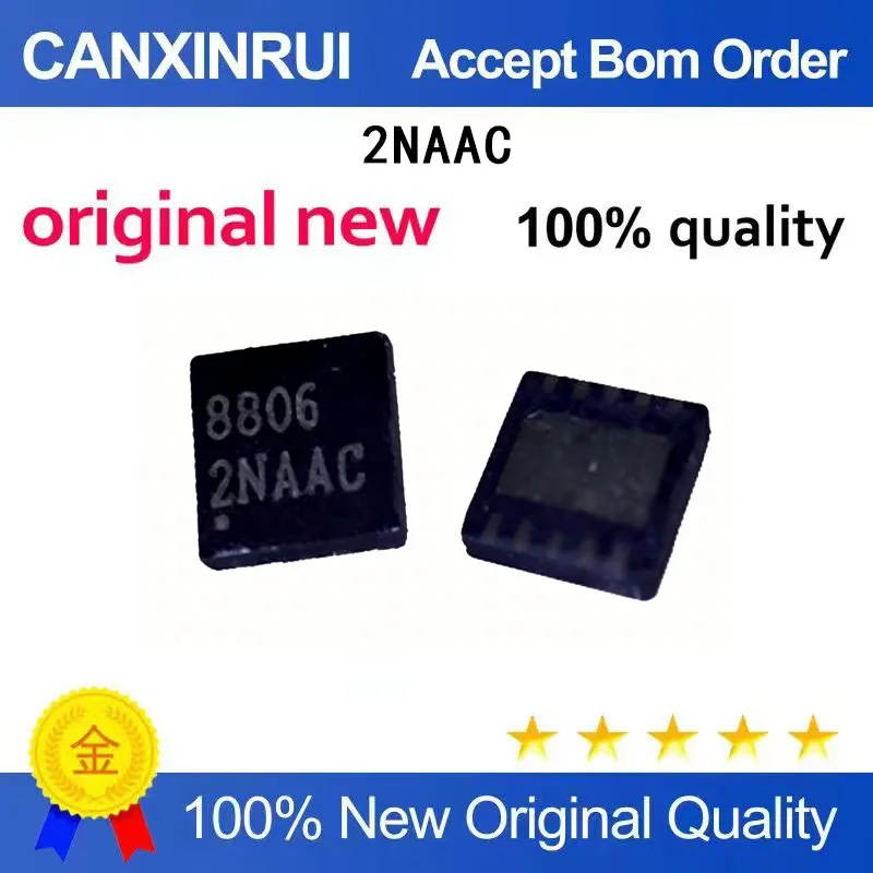

(5-100 Pieces) Brand new 8806 2NAAC QFN in stock