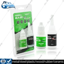 Fix Glue with Filler Filling & Reinforcing Instant Adhesive & Welding Powders Repair for Ceramic Glass Metal Hand Plastic Glass