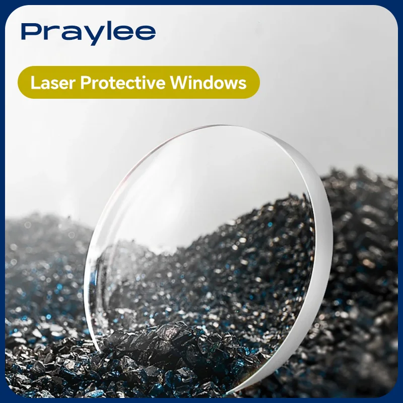 Fiber Laser Protective Lens 34x5 37x7 20KW 30KW 30x5 Fiber Laser Lens Protective Windows Raytools Bodor Laser Cutting Head Parts