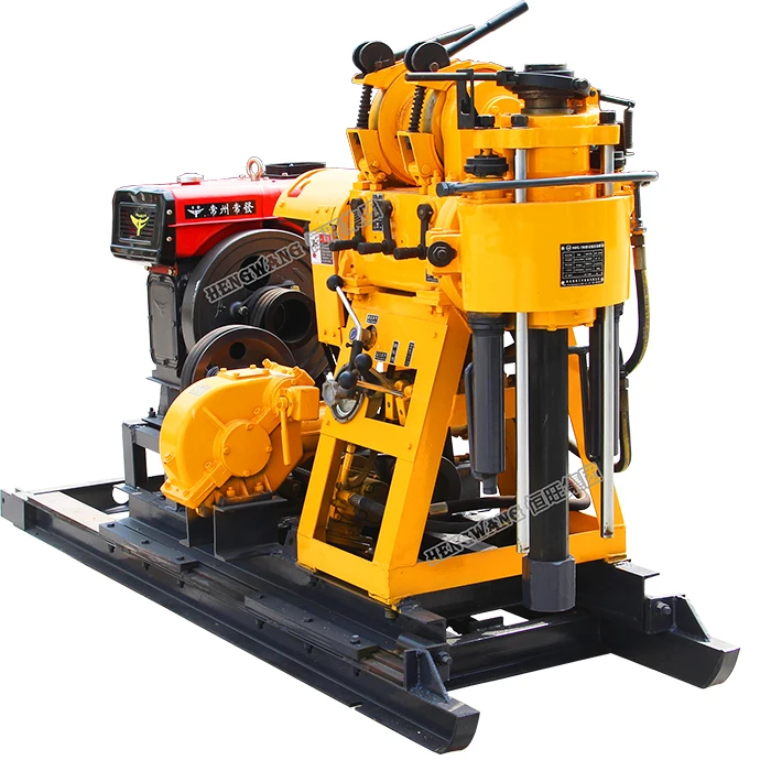 Civil Engineering Use Hydraulic Core Drilling Rig for Earth Temperature Well and Building Base Investigation