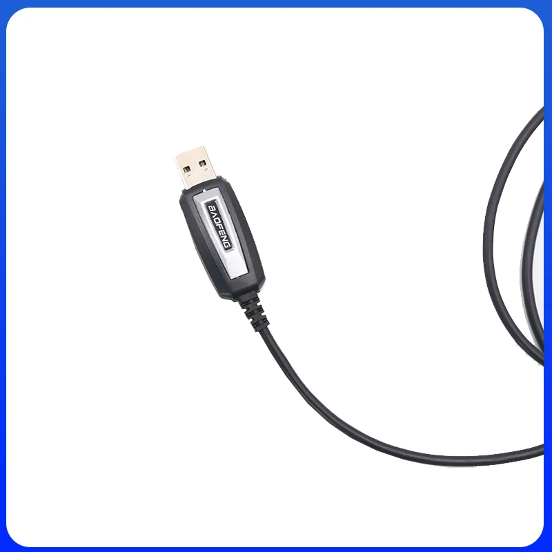 USB Programming Cable for Quansheng UV-K5 UV-K6 Baofeng UV-13 UV-S9 Plus UV-17 UV-82 UV-16 UV-21 With CD UV-5R Radio Accessories