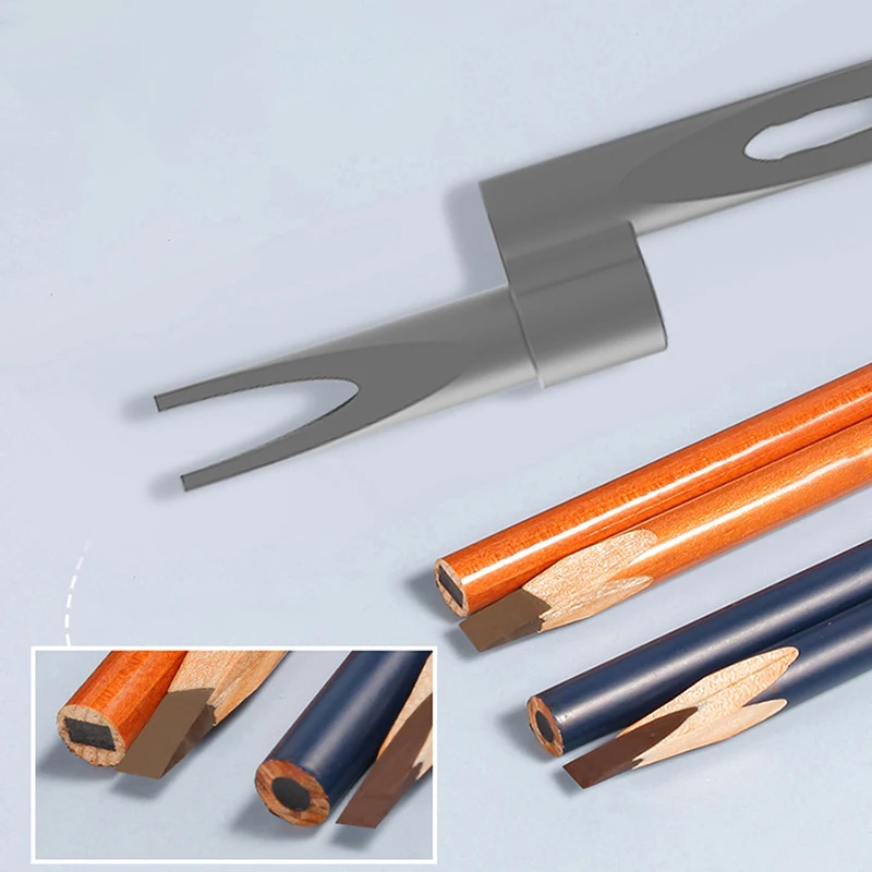 Eyebrow Pencil Sharpener Tool Duckbill Thread Sharpener Tip Thin Tool For Semi-Permanent Eyebrow Makeup Profiler Pen Aid