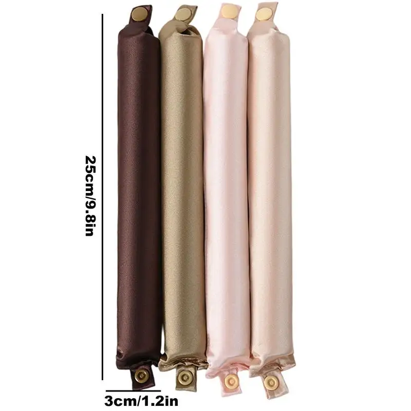 تجعيد الشعر بدون حرارة للشعر الطويل قضيب تجعيد بكرات بدون حرارة بكرو عقال تجعيد الشعر 4 قطعة قضبان مرنة بكرات شعر طويلة لا حرارة