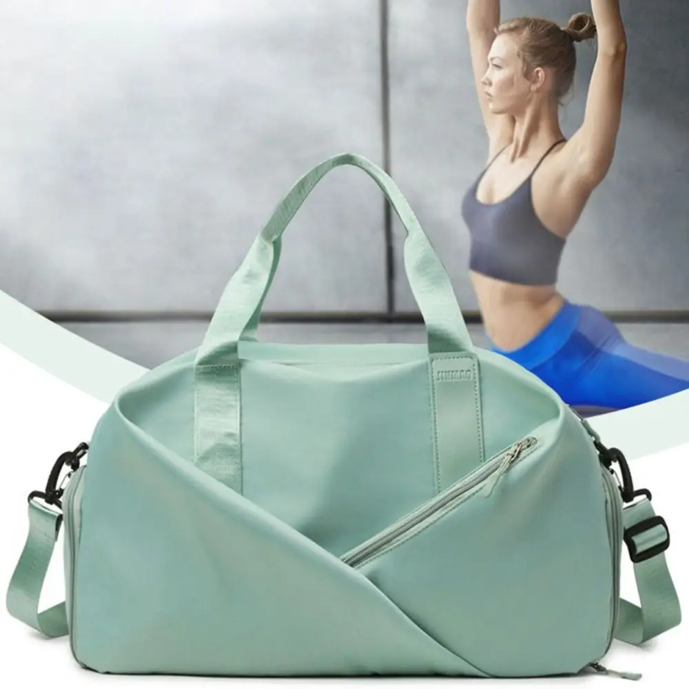 Large Capacity Sports Gym Bag Waterproof Hand Luggage Travel Dry Wet Bag Lightweight Dry Wet Separation Fitness Training Bag