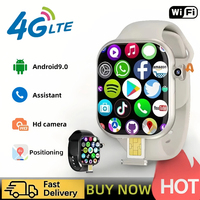 VP29 5G Smart Watches  With Android 10.0 OS 2.29inch Amoled Rotating Camera GPS WIFI NFC Google Play Store