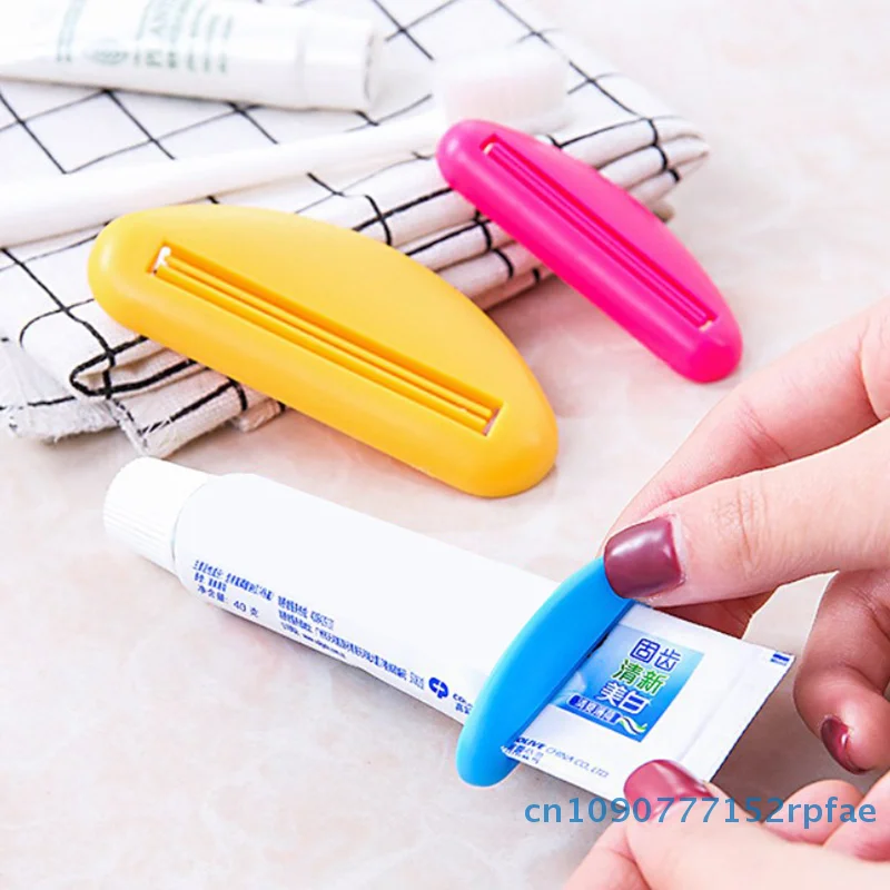 1 Stück Zahnpasta-Quetscher, manueller Multifunktions-Reinigungsspender, Squeezer, Badezimmer-Zubehör
