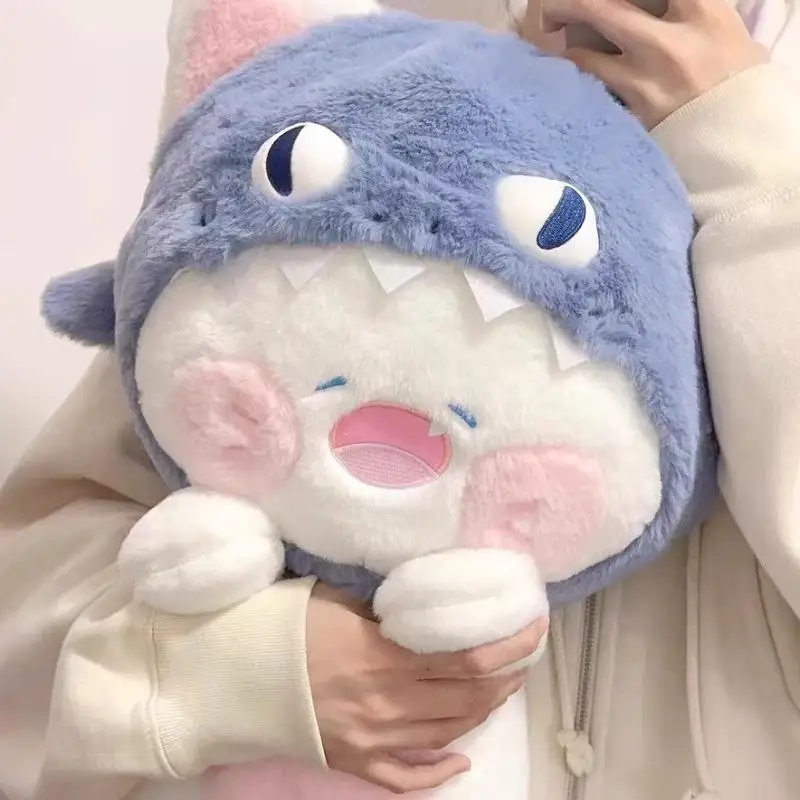 

Плюшевая игрушка-акула, мягкая подушка-обнимашка, подарок на день рождения для детей, подходит для всех возрастов, высококачественный наполнитель из ПП-хлопка.