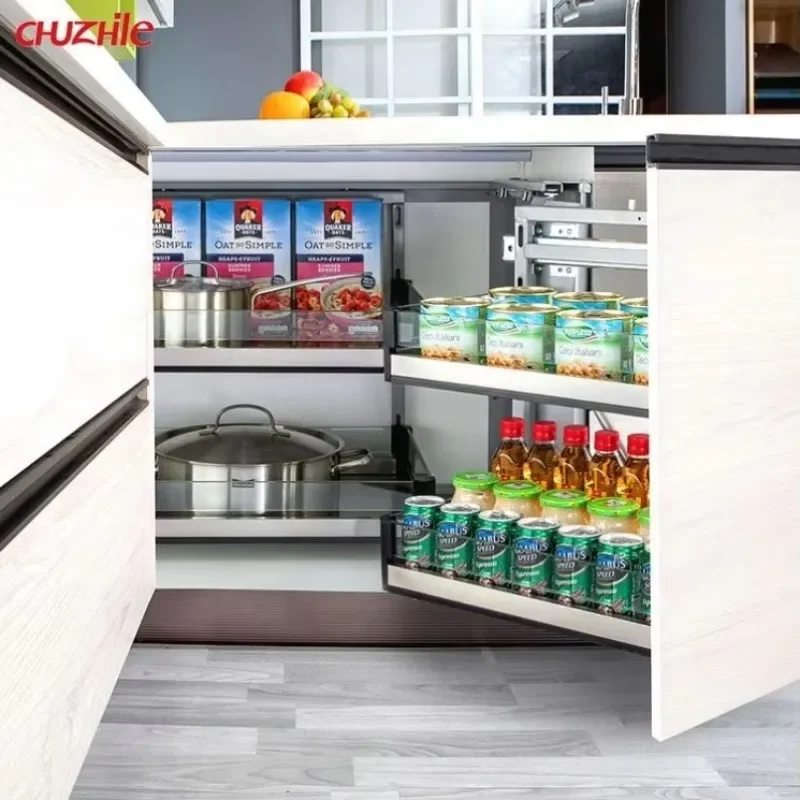 Kitchen Hardware Drawer Basket Magic Corner for Kitchen