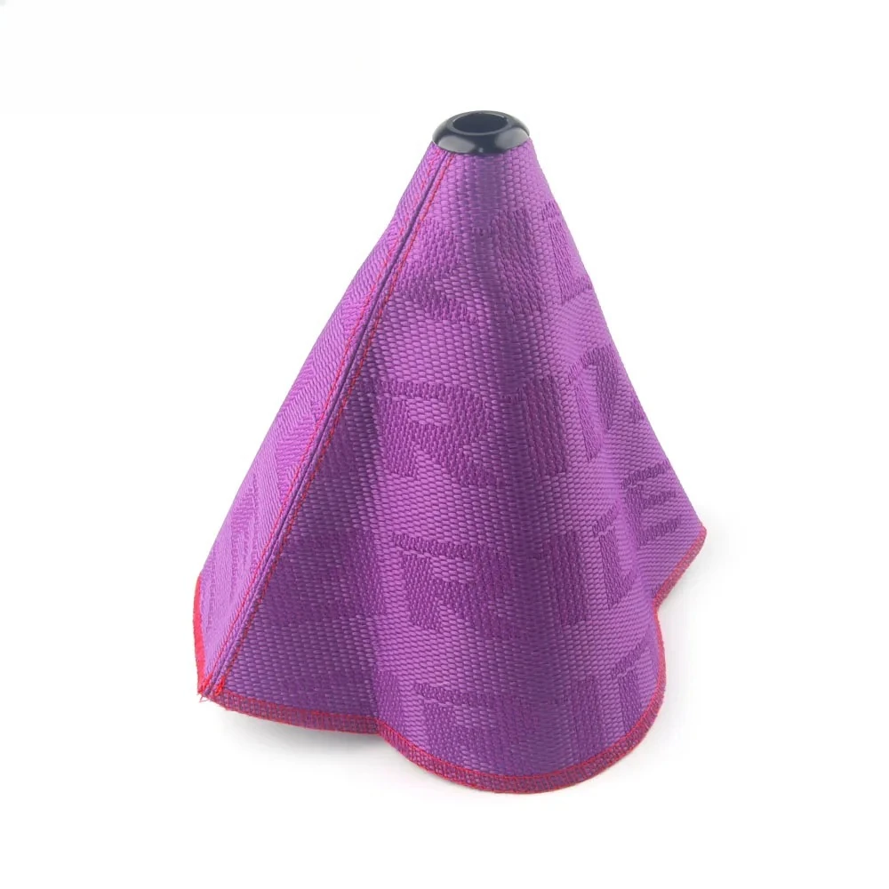 JDM نمط قماش العالمي رافعة تحول مقبض واقي أحذية بلاستيك أحمر أسود سباق التحول المقبض الياقات الإكسسوارات الفقرة المركبات #5