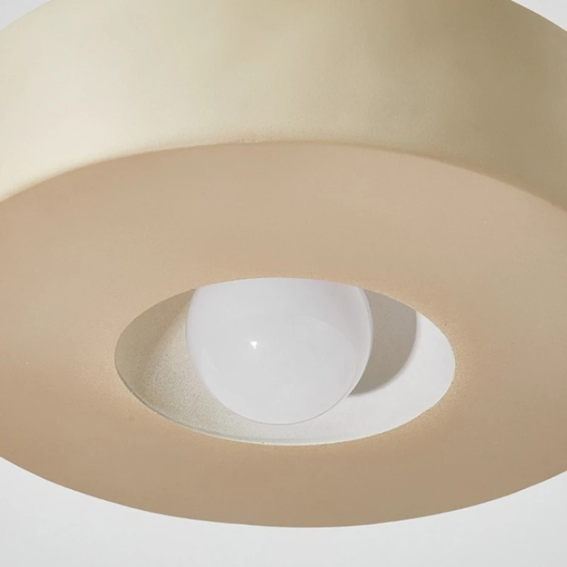 French Creative Designer Resin Pendant Light Minimalist Restaurant Kitchen Table Suspension Fixture Teahouse Cafe Clothing Store