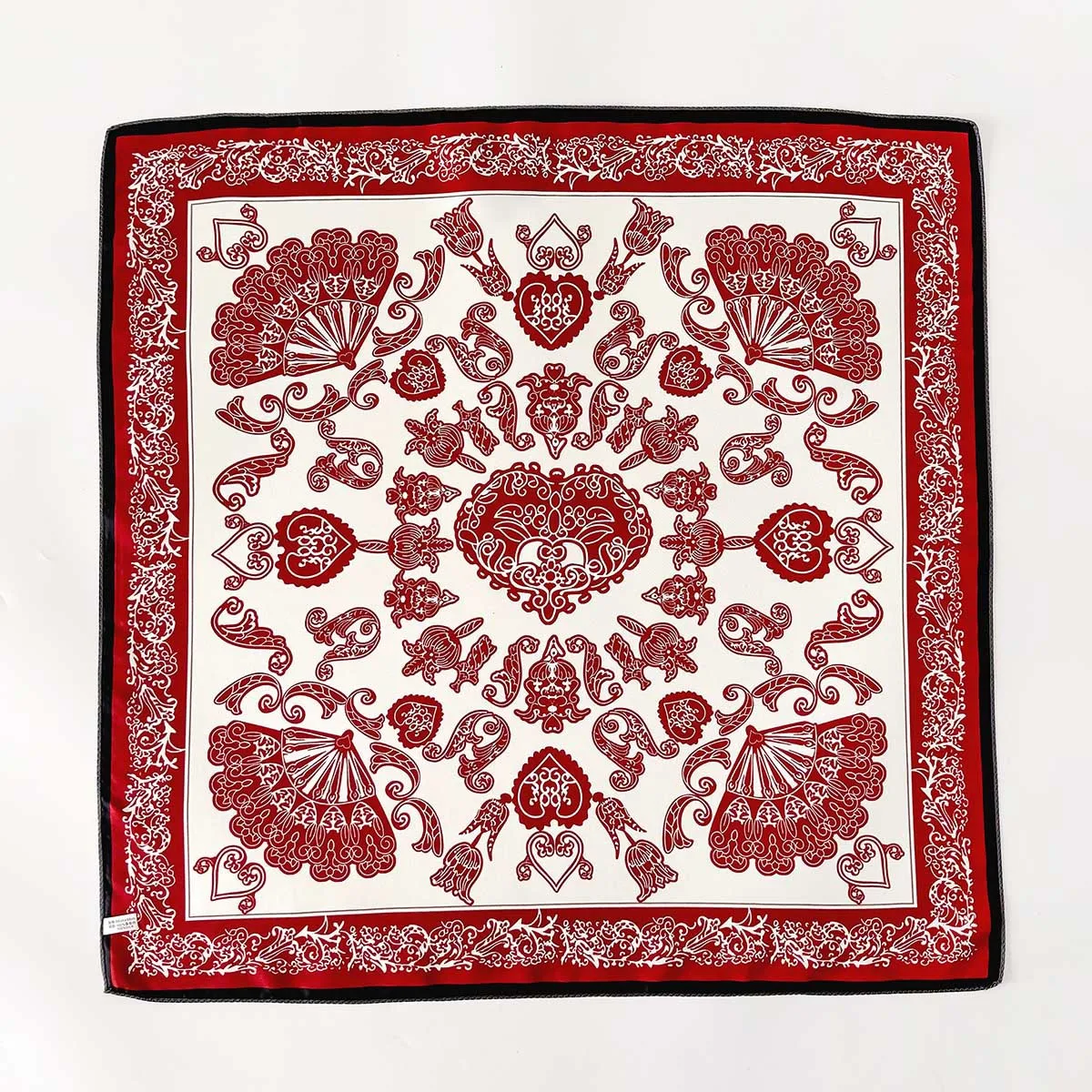 14momme 100% Natural Twill Silk Scarf for Women 65cm Neck Tie Double side Shawl Wrap elegant Square Hijab Bandana Scarves 2025
