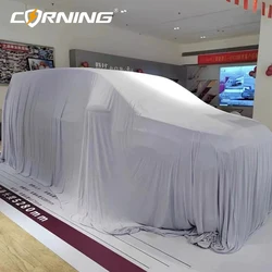 4s Store Car Show Car Cover LOGO Can Be Customized Universal Covers Set Outdoor Sun Protection For Exterior Protector Dust Parts