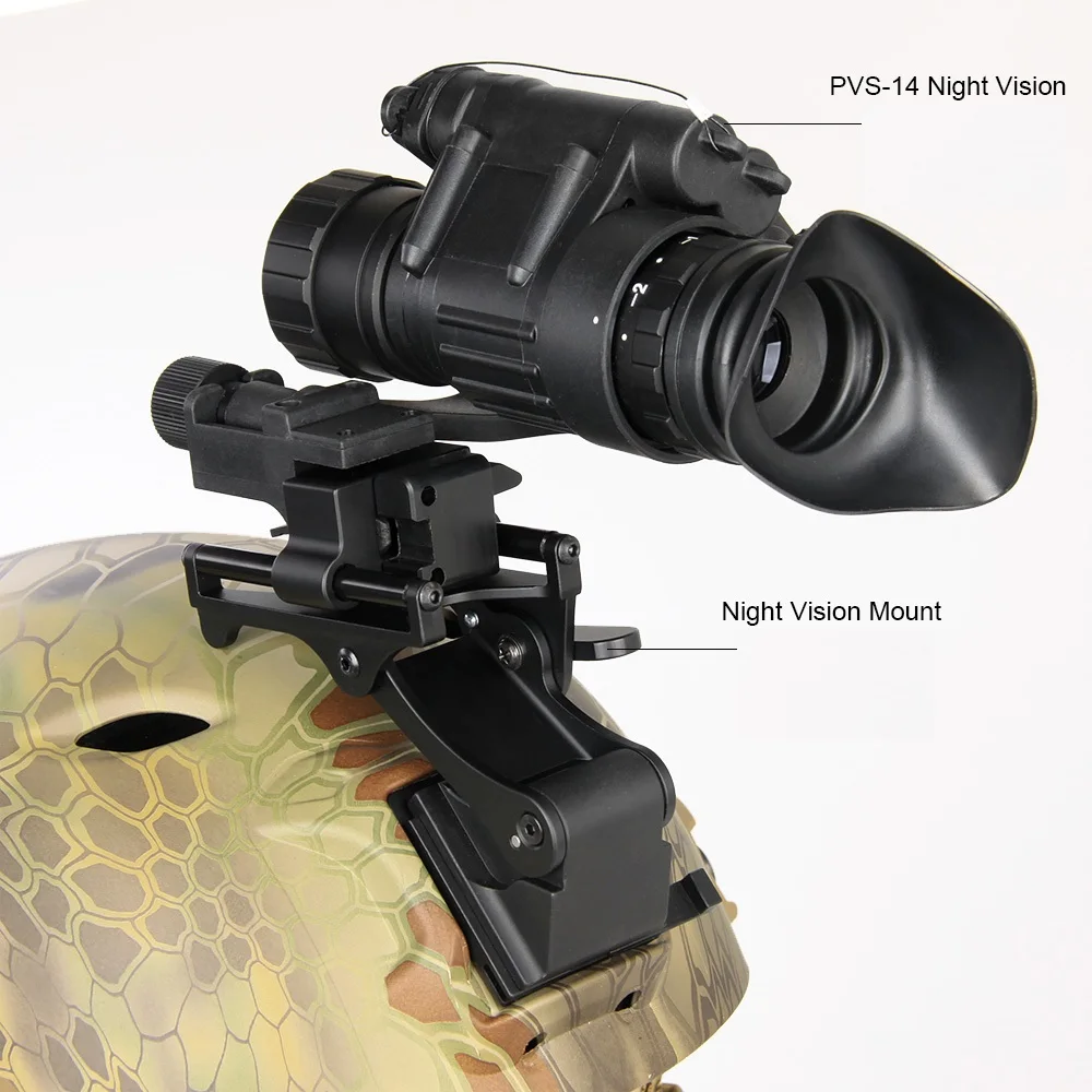 

PVS-14 Night Vision Monocular Device Scope Infrared Airsoft Accessories For Hunting HS27-0008