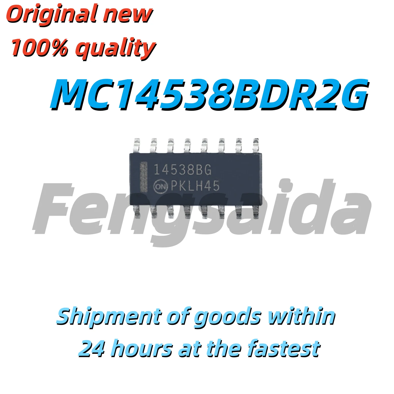 5PCS Brand New Original MC14538BDR2G Original Surface Mount SP-16 Silk-Screened 14538BG Multi-Frequency Oscillator Logic IC