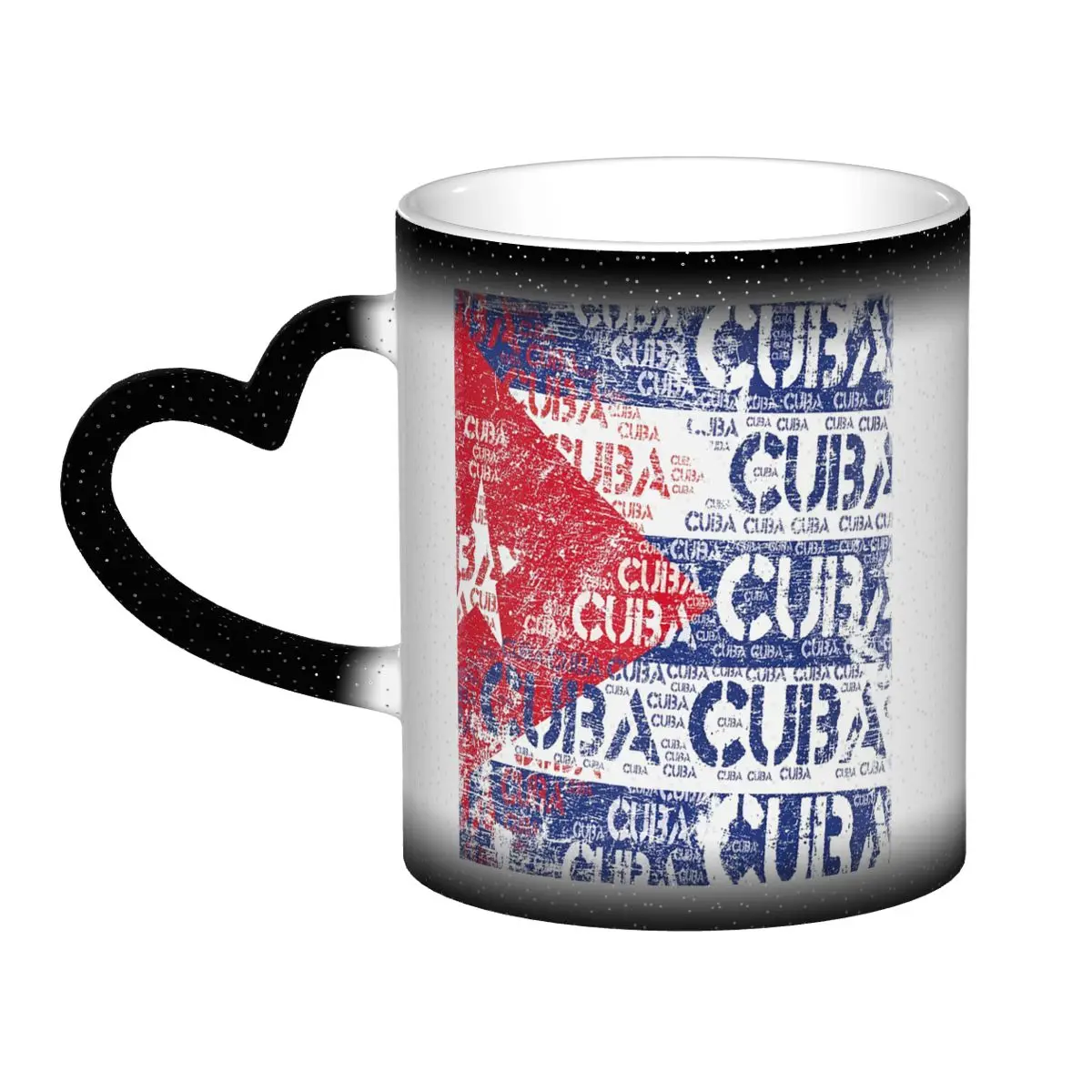 Flag Of Cuba Cuban Patriotic Mug Funny Ceramic Coffee Cups Tea Mugs Milk Cup Drinkware Gifts for Friends