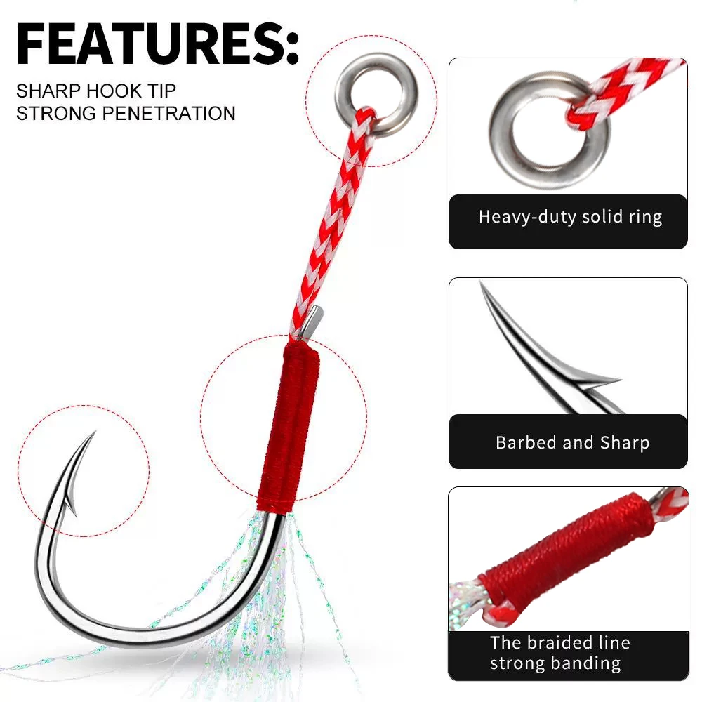 Cast Jig Assist Hooks 3
