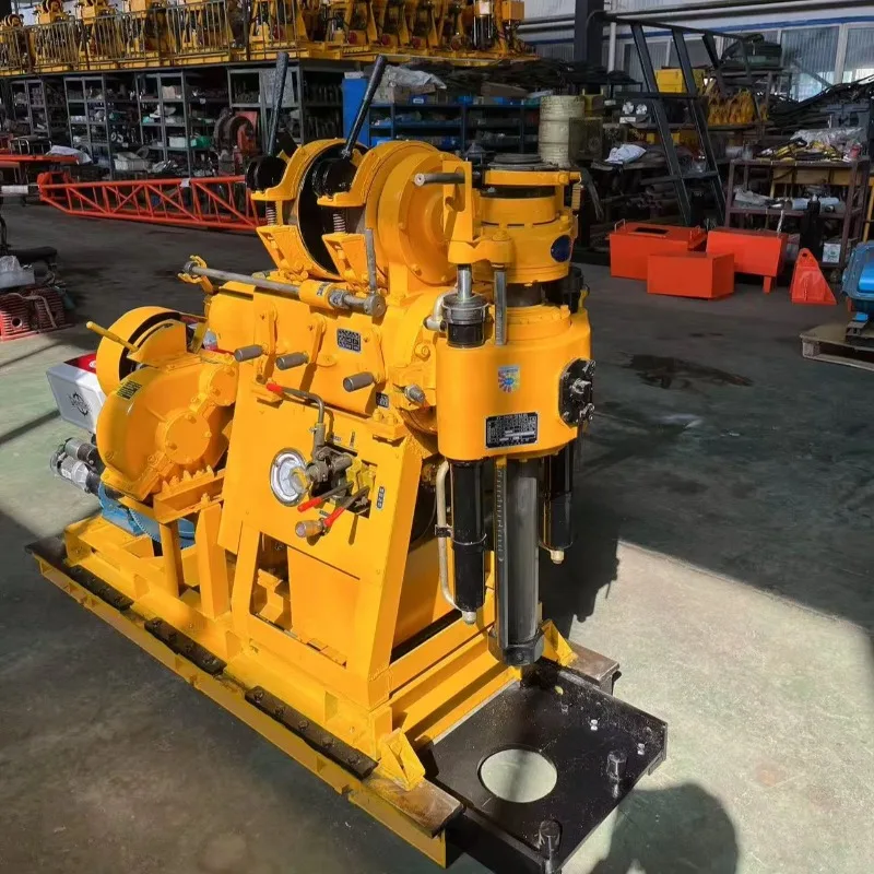 100m 150m 200m Core Drilling Rig Customized Portable Water Well Drilling Rig Motor Pump Core Sample Drill Rig for Water Well
