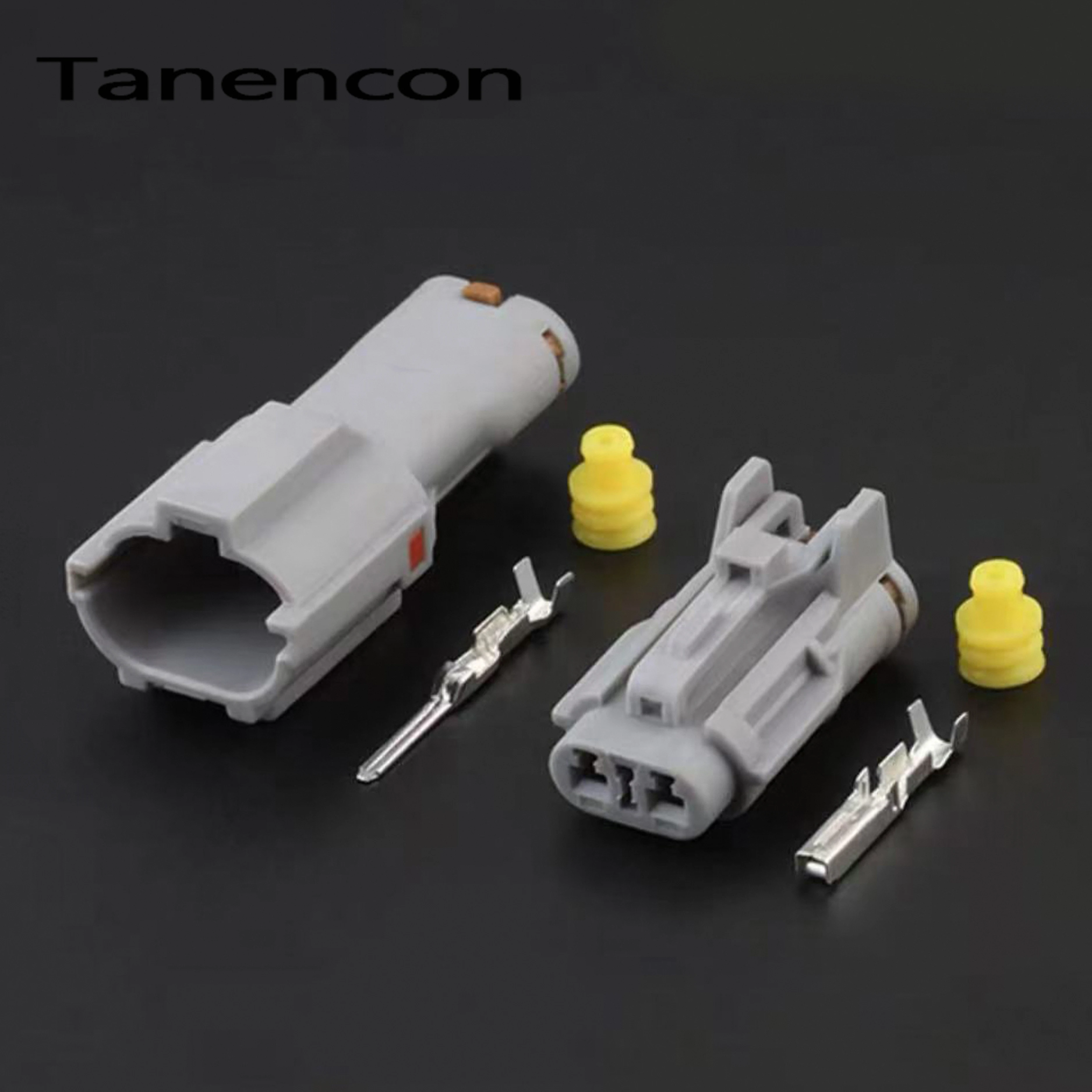 

1 Set Car 2 Pin Daytime Running Light Wire Connector Waterproof Plug Car Fog Light Connector Shell MG640322-4 MG610320-4 for VW